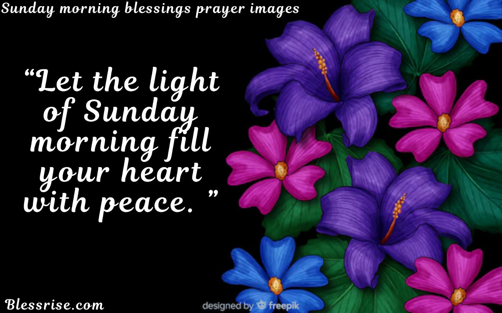 Sunday Blessings