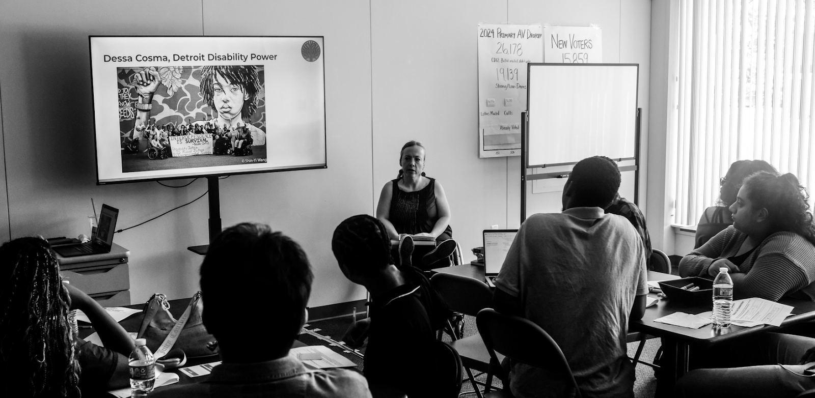 Dessa Cosma, Executive Director of Detroit Disability Power