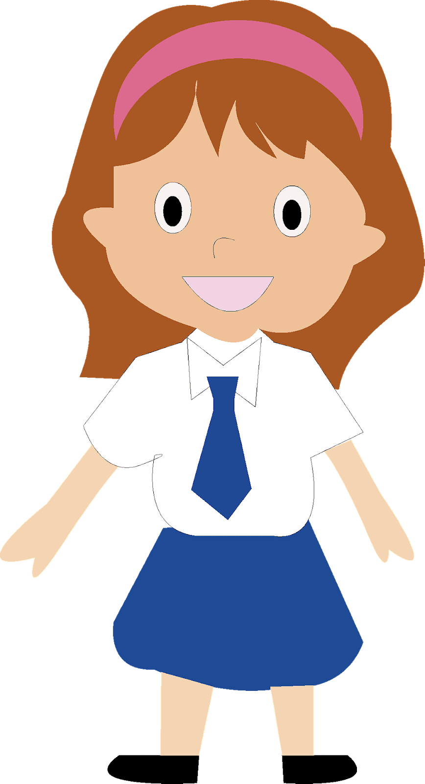 Schoolgirl clipart. Free download transparent .PNG | Creazilla