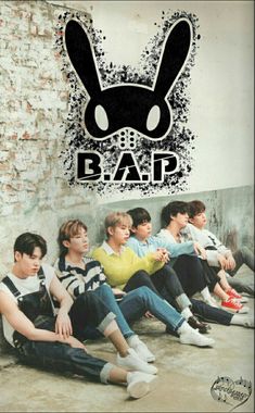 This contains an image of BAP group  sitting next to each other