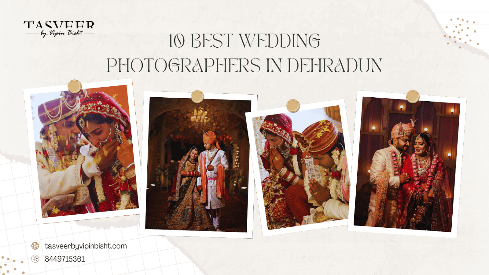 Top 10 Best Wedding Photographers in Dehradun
