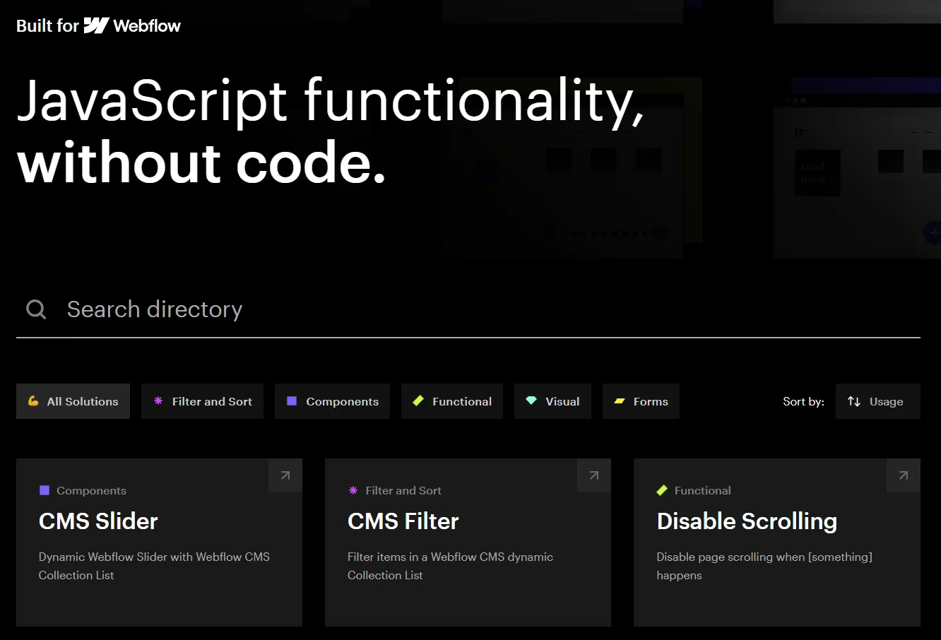 Finsweet for Webflow CMS Filtering-axiabits