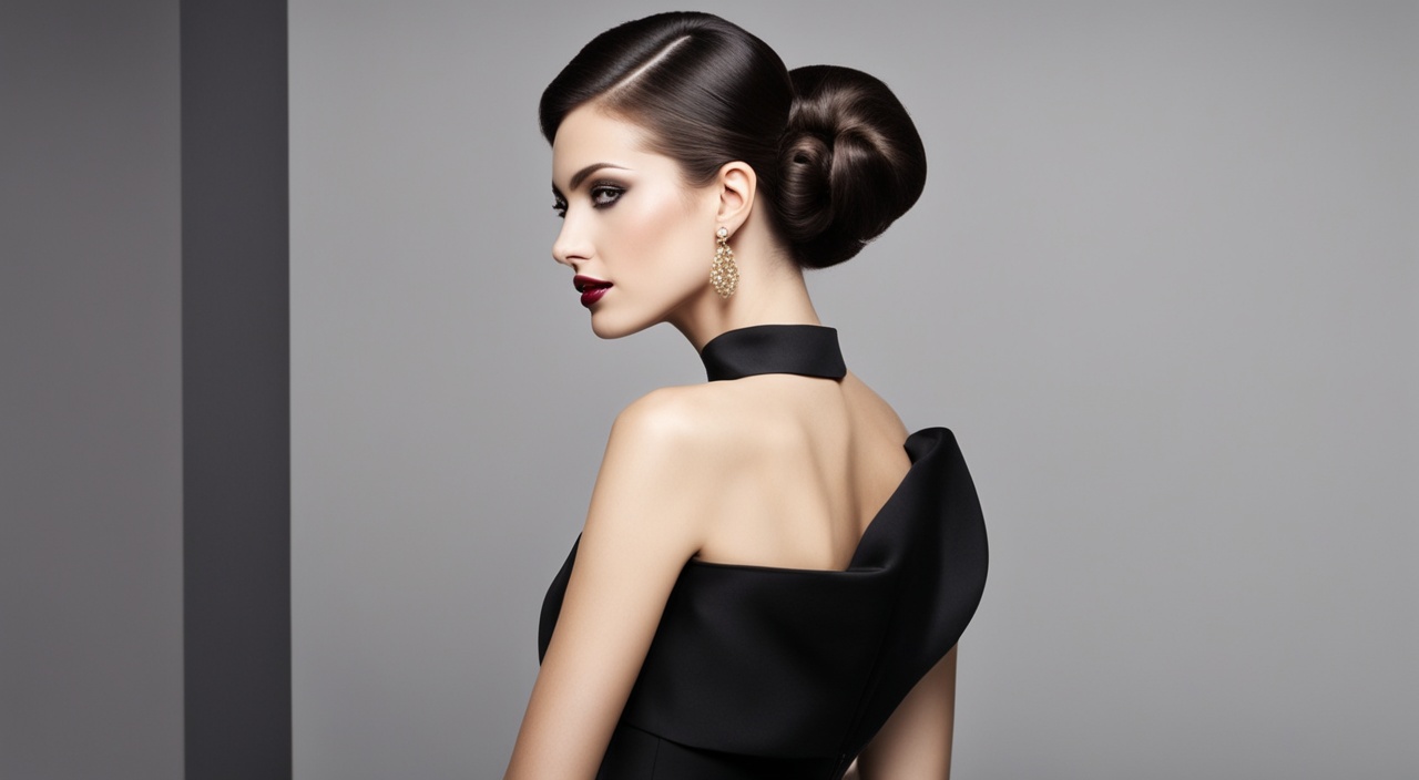 elegant updos and loose waves hairstyles