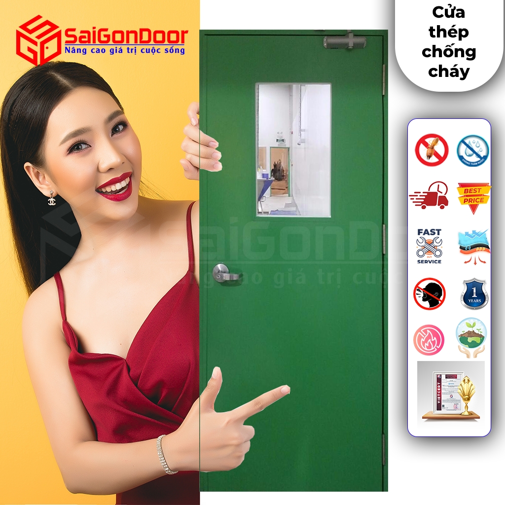 SAIGONDOOR - CUNG CẤP GIẢI PHÁP CỬA THÉP HÀN QUỐC HIỆN ĐẠI VÀ AN TOÀN