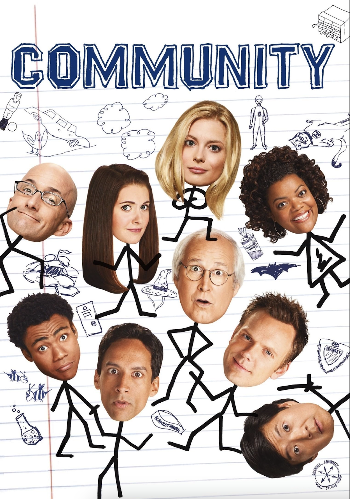 An official promo poster for NBC’s “Community”