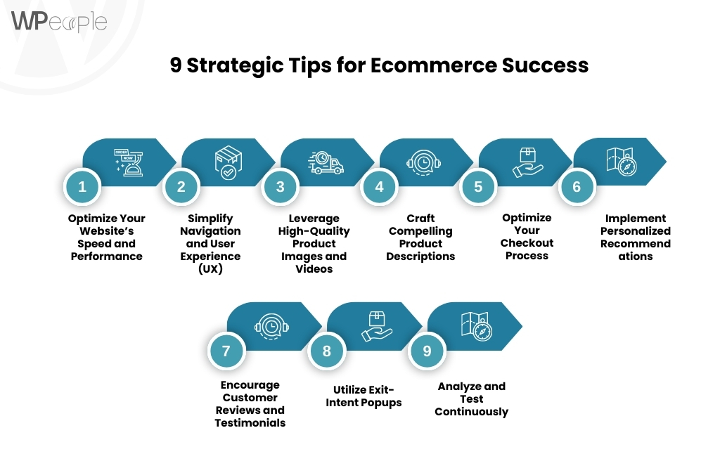 9 strategic tips for ecommerce success