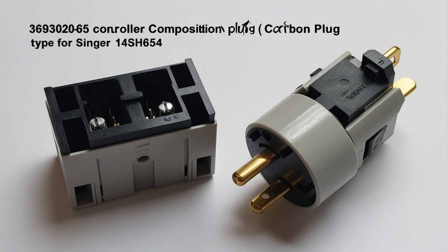 369302-065 Controller Composition Carbon Plug C Type for Singer 14SH654