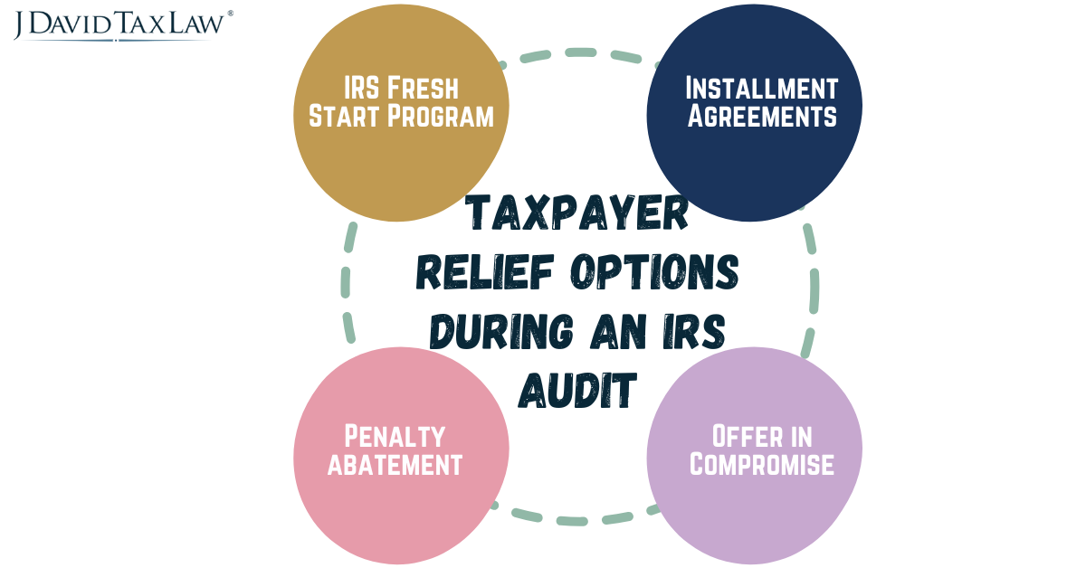 Relief Options during an IRS Audit