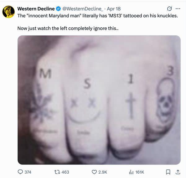 A hand with tattoos on it
AI-generated content may be incorrect.