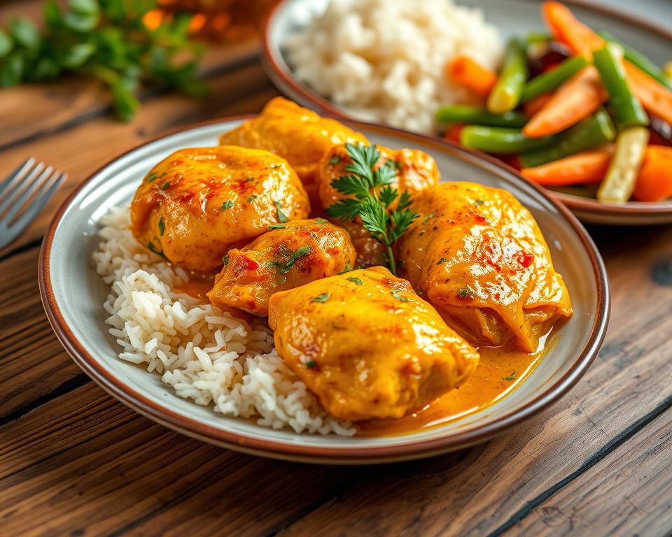 saffron chicken