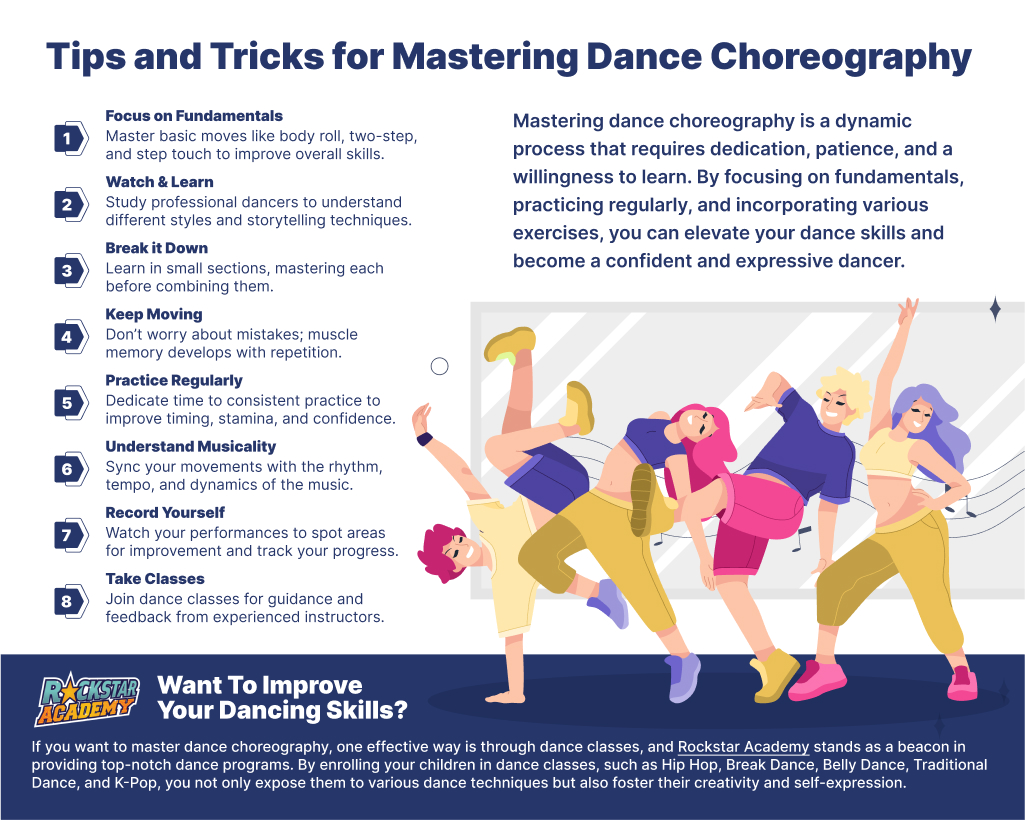 Tips and Tricks for Mastering Dance Choreography