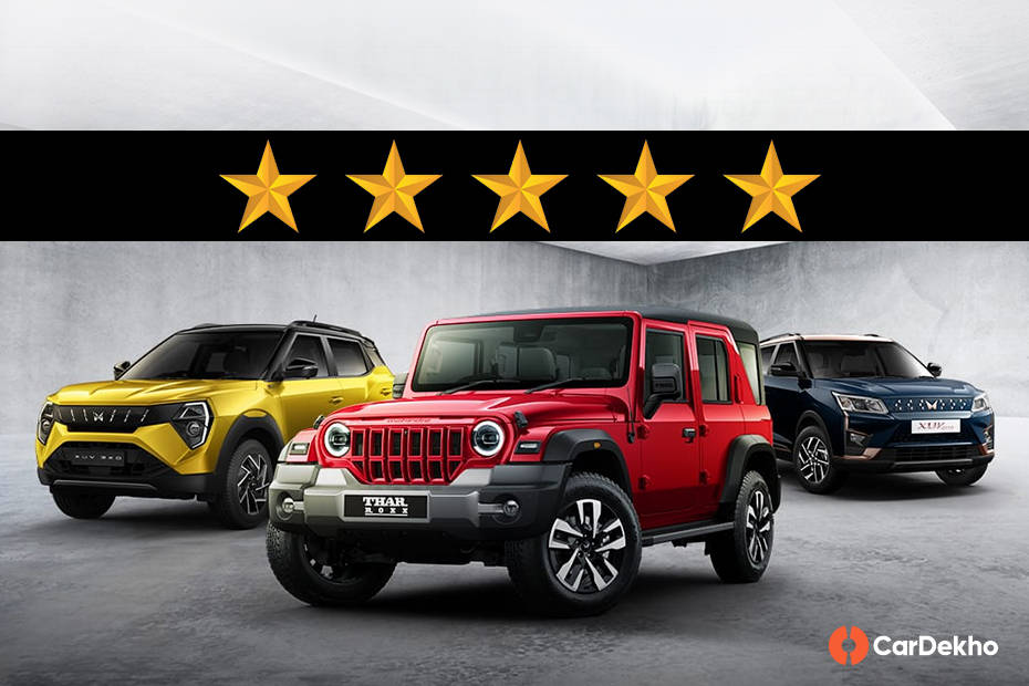 Mahindra Thar Roxx, XUV 3XO, and XUV400 EV Score 5 Stars In Bharat NCAP