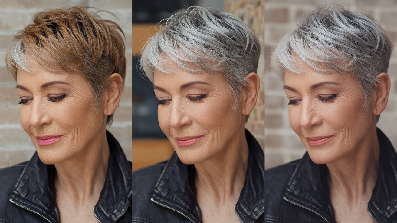 25. Pixie Cuts for Gray and Silver Hair