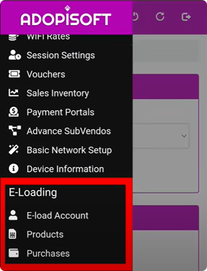 DafoxTech | Articles - Enable Adopisoft Piso Wifi E Load, Gcash, Maya