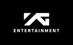 This contains an image of the logo for an entertainment company that has been designed to look like it is in black and white