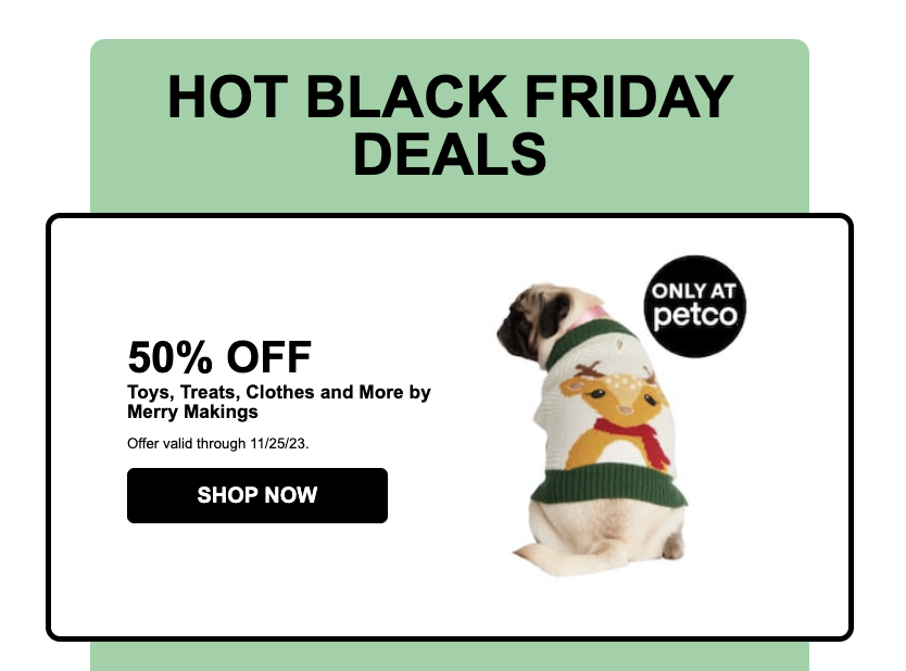 email marketing for black friday