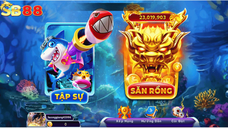 Tìm hiểu tổng quan game bắn cá SB88
