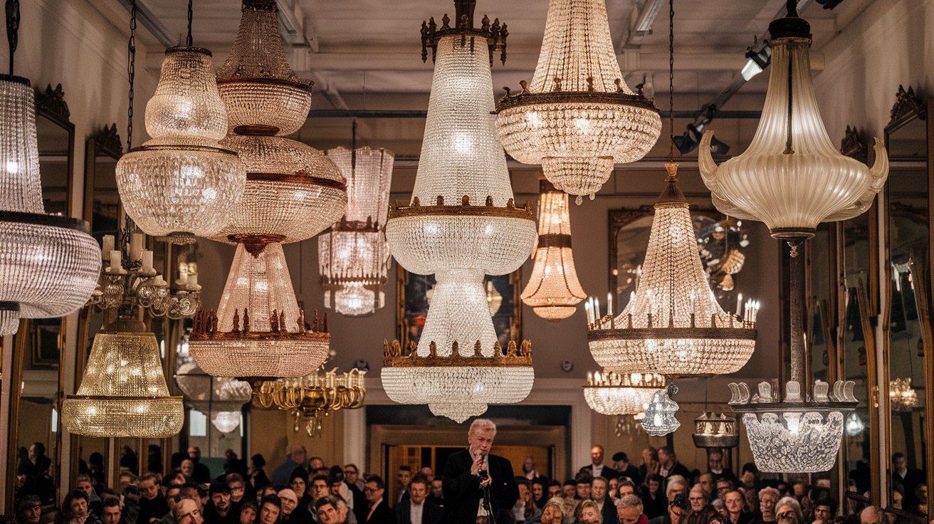 Auction Houses Specialising in Vintage Chandeliers Near 90804