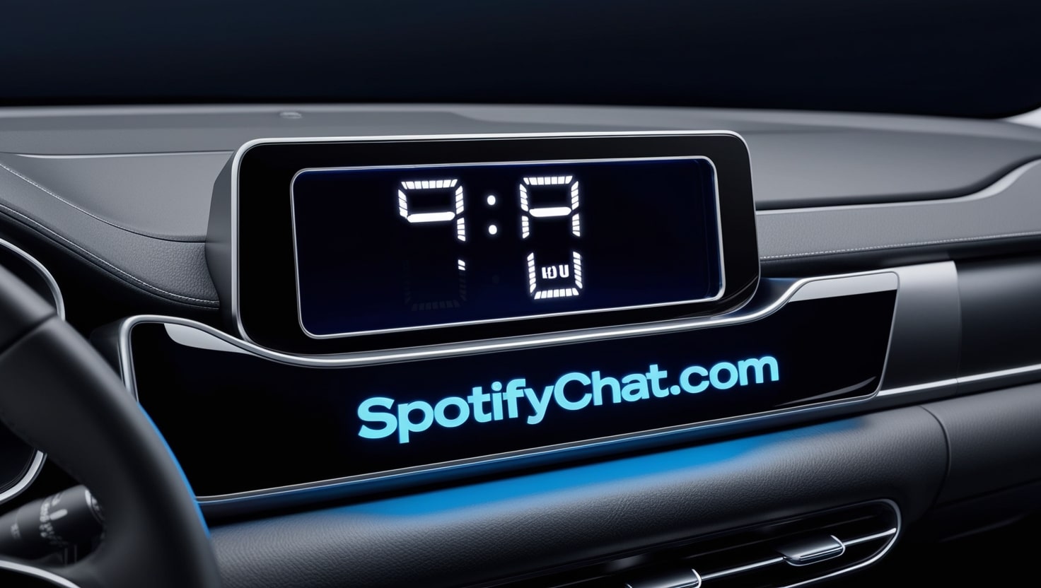 baimoqi car digital clock