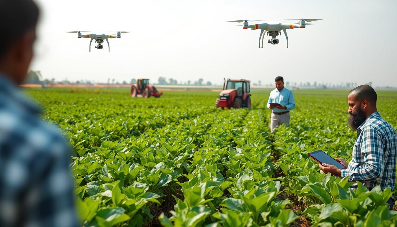 precision farming in India