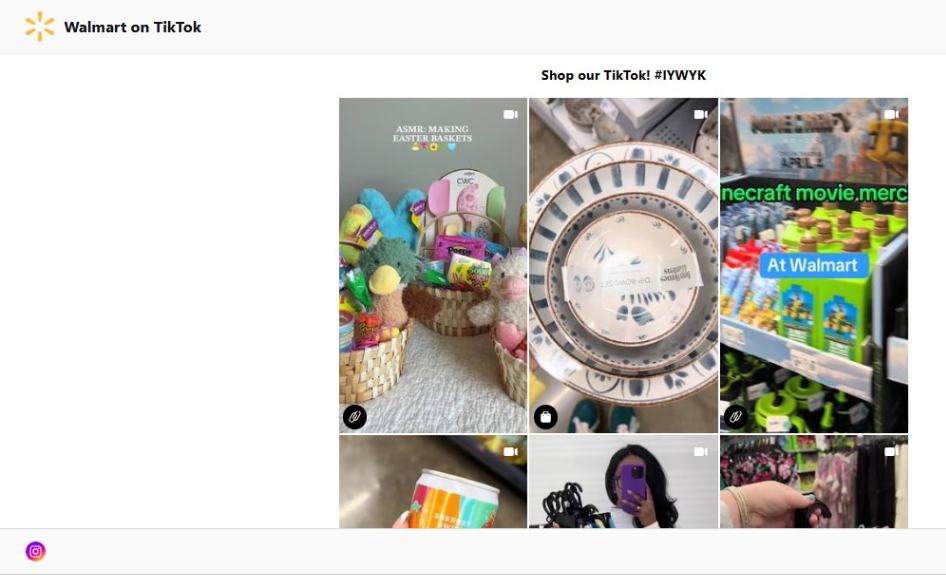 Walmart TikTok Shopping Events