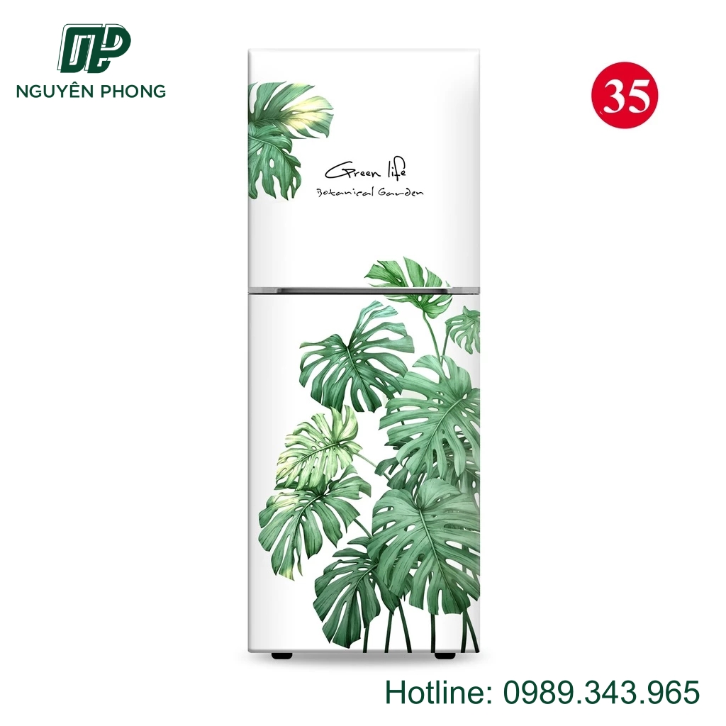 Mẫu Tem Dán Tủ Lạnh Đẹp, Độc Đáo, Được Ưa Chuộng