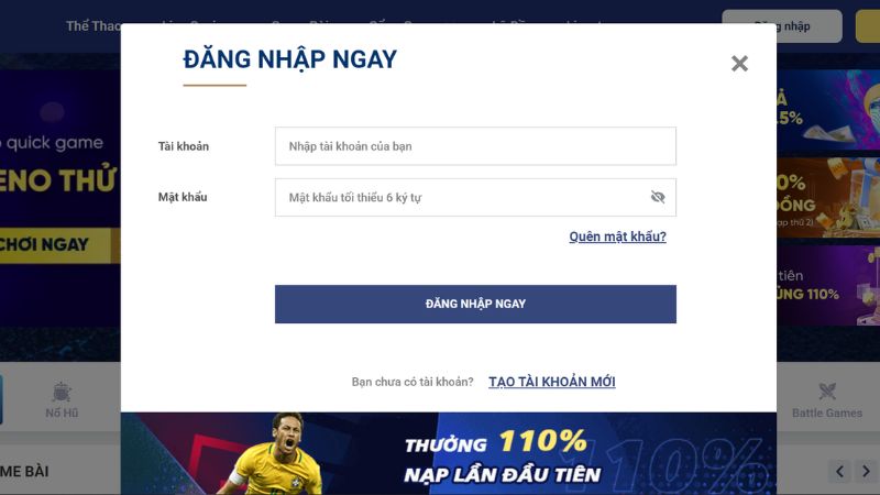 Hướng dẫn đăng nhập Sky88