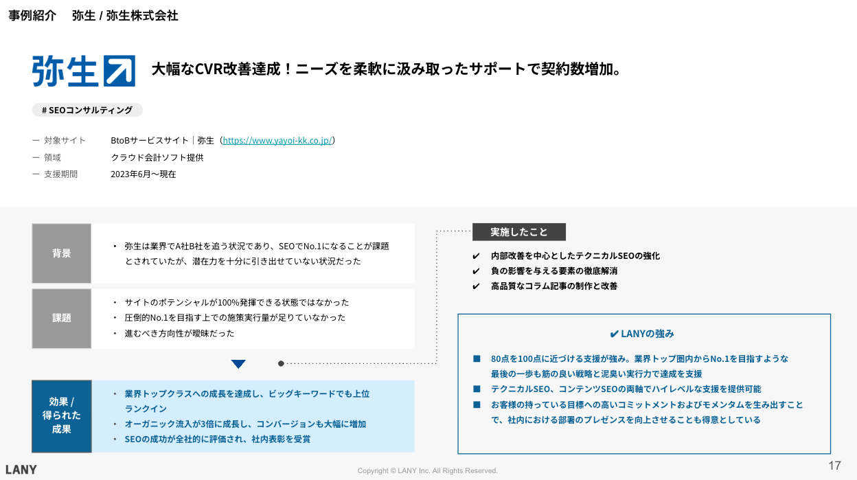 LANYの事例 弥生株式会社様
