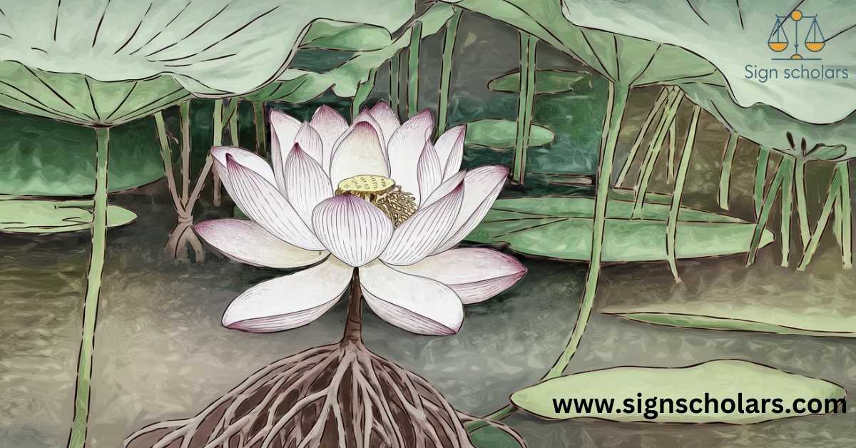 The Lotus in Nature 