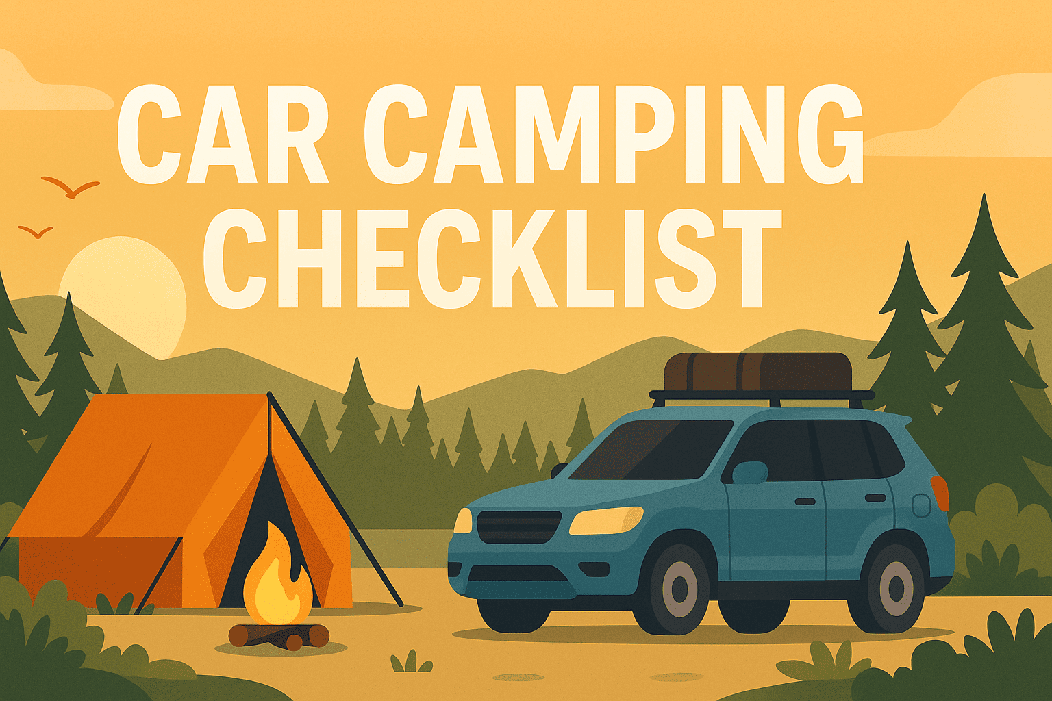 Car Camping Checklist: The Only Packing Guide You’ll Ever Need