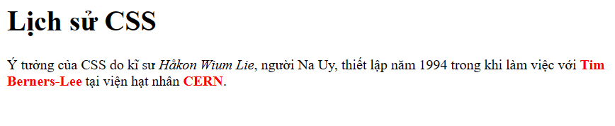 BÀI 15. MÀU CHO CHỮ VÀ NỀN.