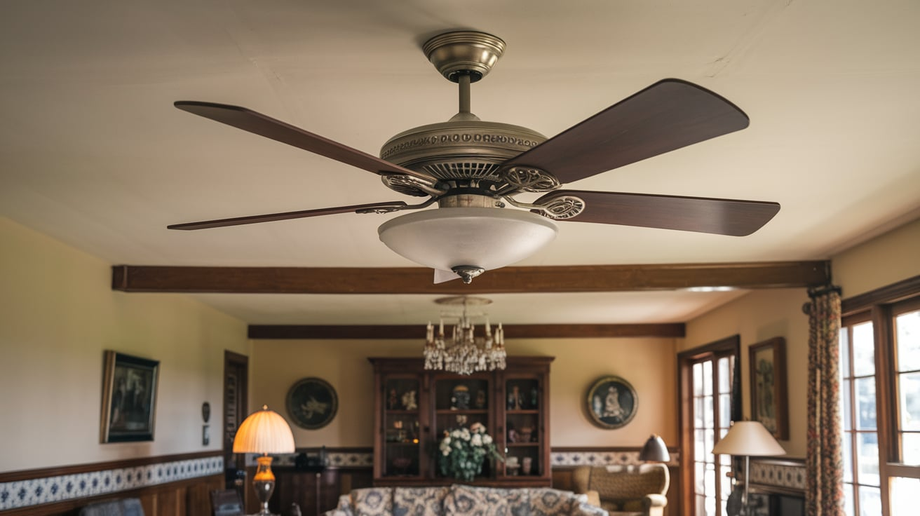 1970s Hunter Model 25454 Ceiling Fan
