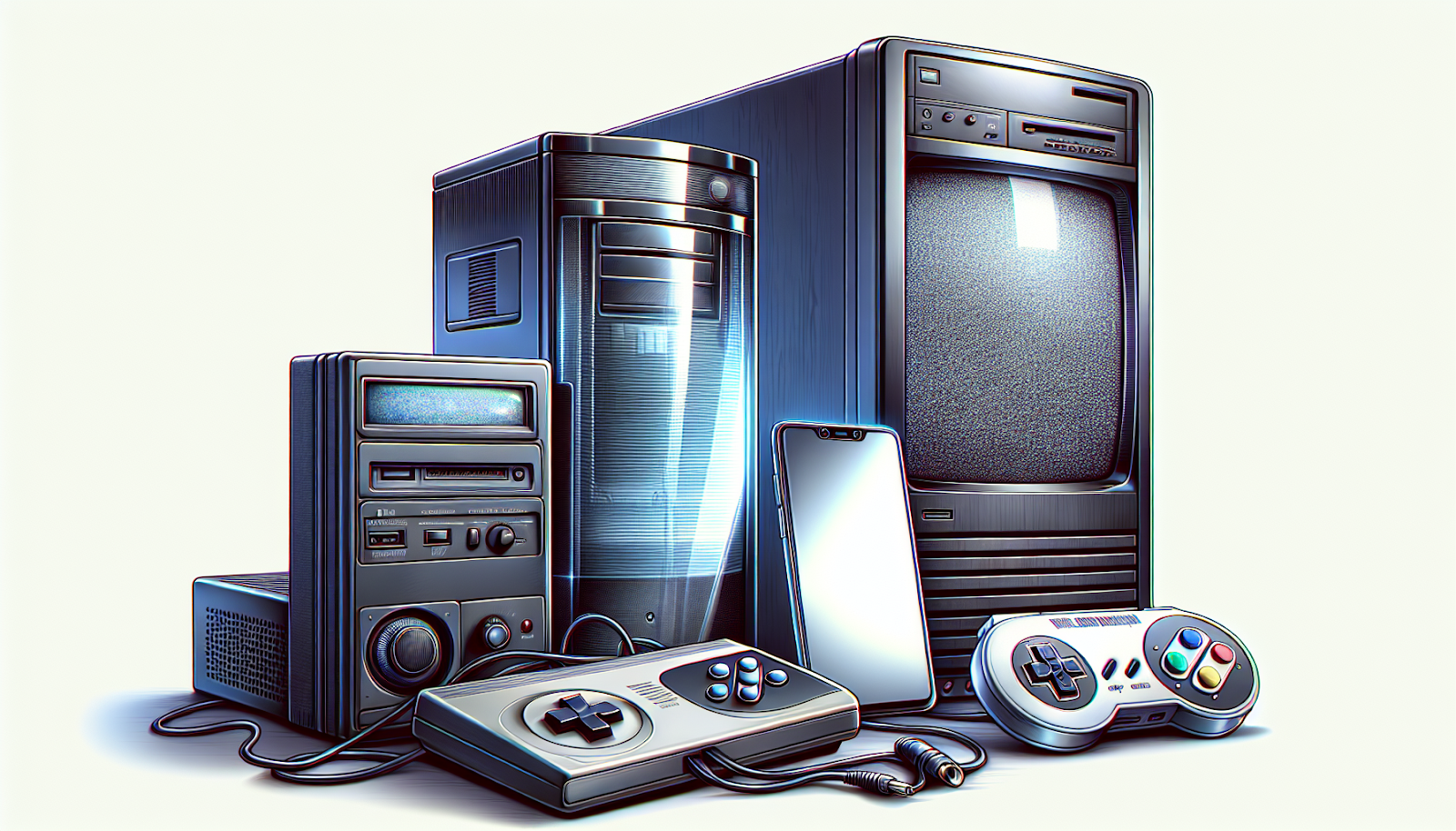 Illustration of accepted electronic devices