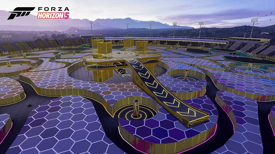 New Stadium Maze in Forza Horizon 5 Series 38 update