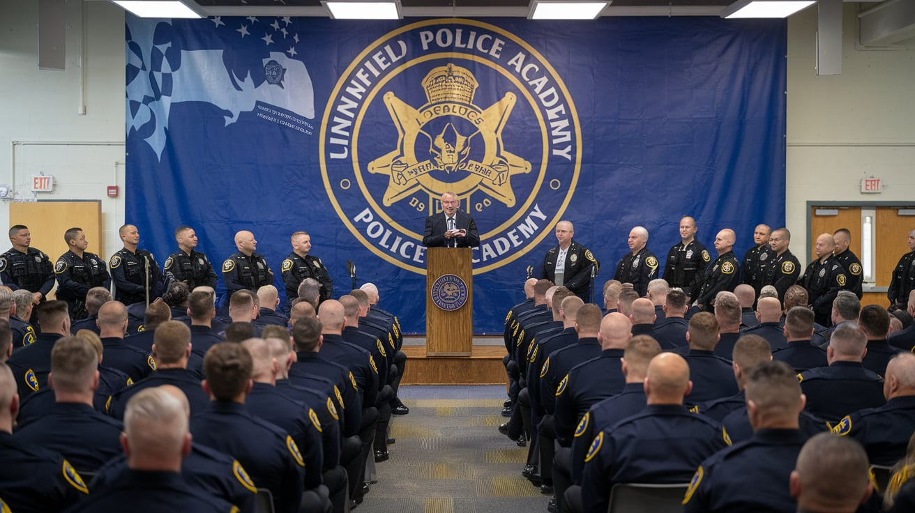 Certificate Ceremony Officers Class Lynnfield Police Academy