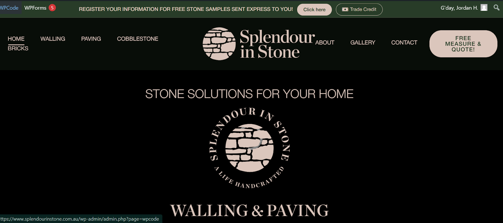 Splendour in Stone’s Recommendation
