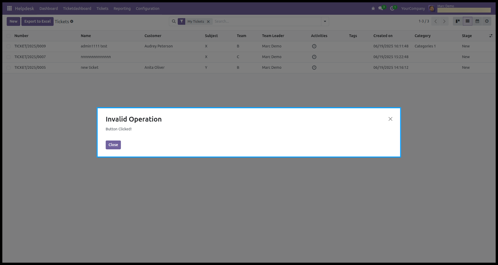 Add Button Beside Create in Tree & Form View | Odoo 18