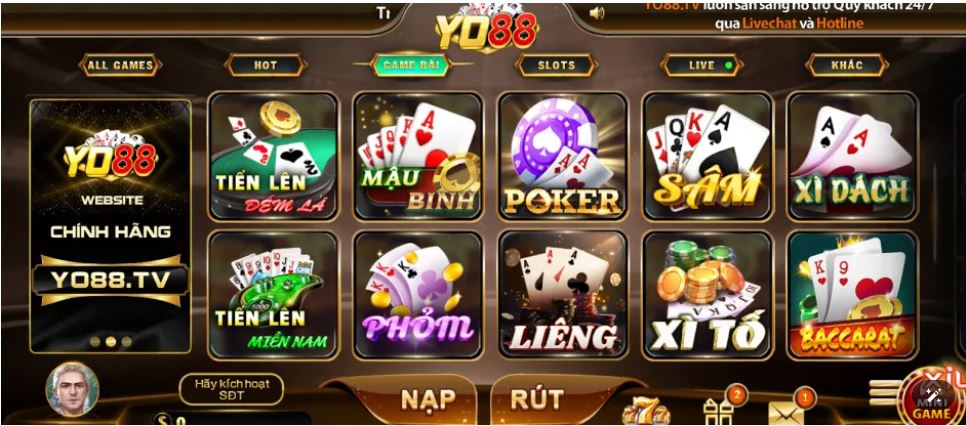 Giới thiệu sơ lược về game Mậu Binh Yo88