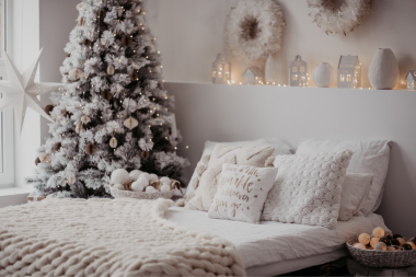 deck the halls diy holiday remodeling projects to prepare for the season guest bedroom with winter decor custom built michigan