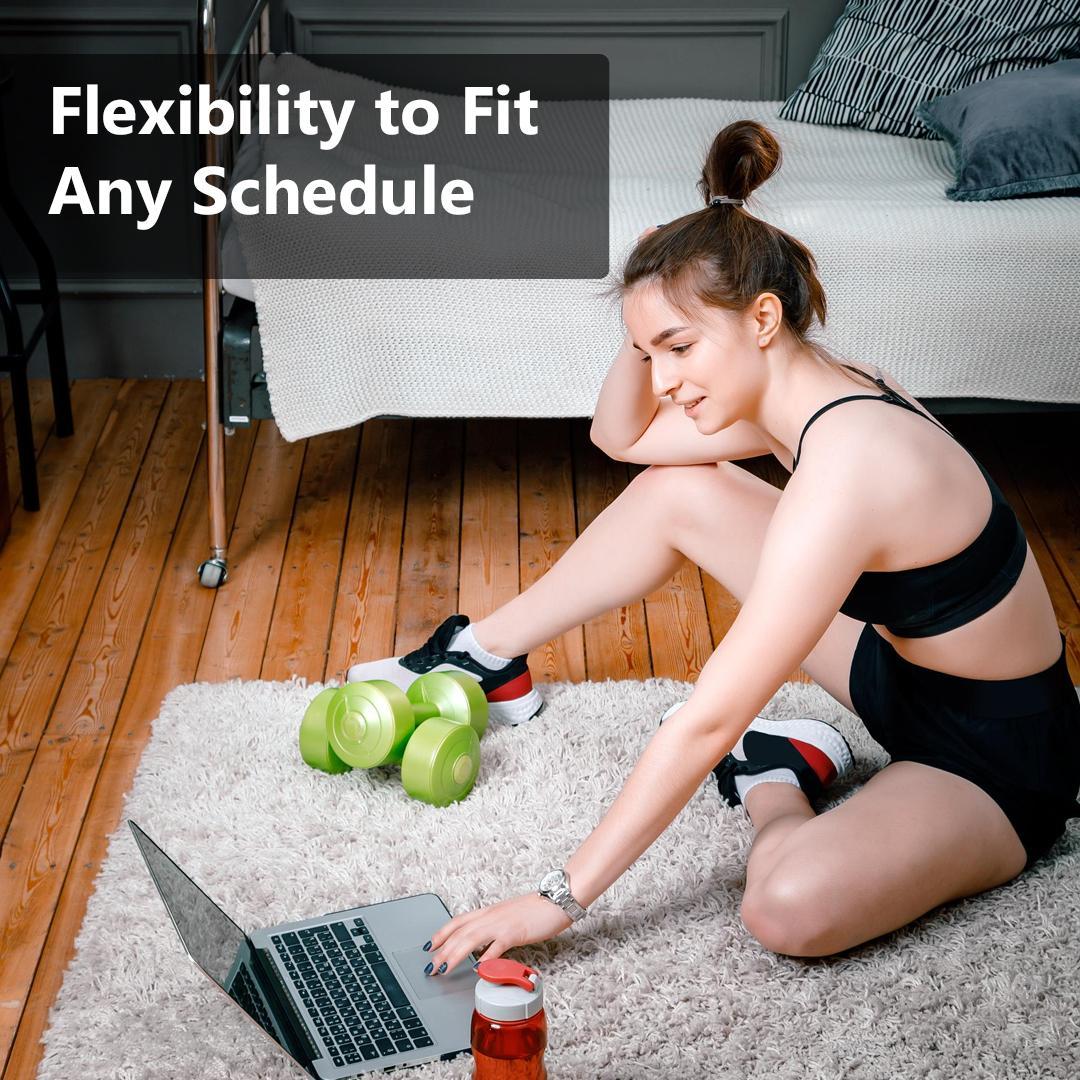 Flexibility to Fit Any Schedule - Home Gym