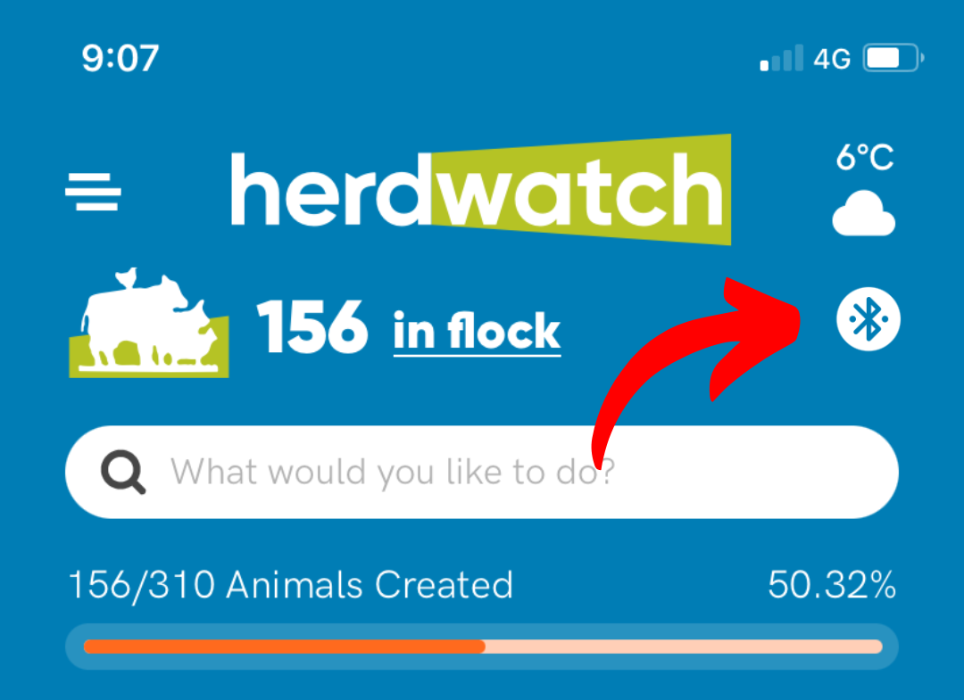 Herdwatch Connects to EID Readers using bluetooth - EID Compatible Software