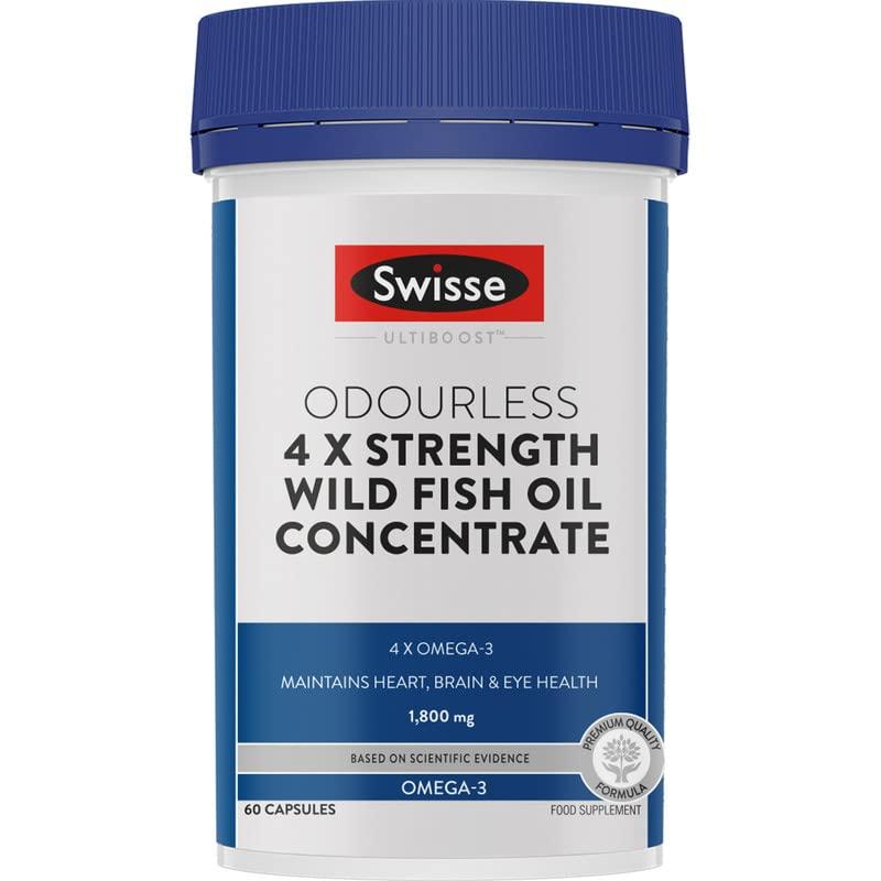 Swisse 4X Strength Fish Oil (1800mg)