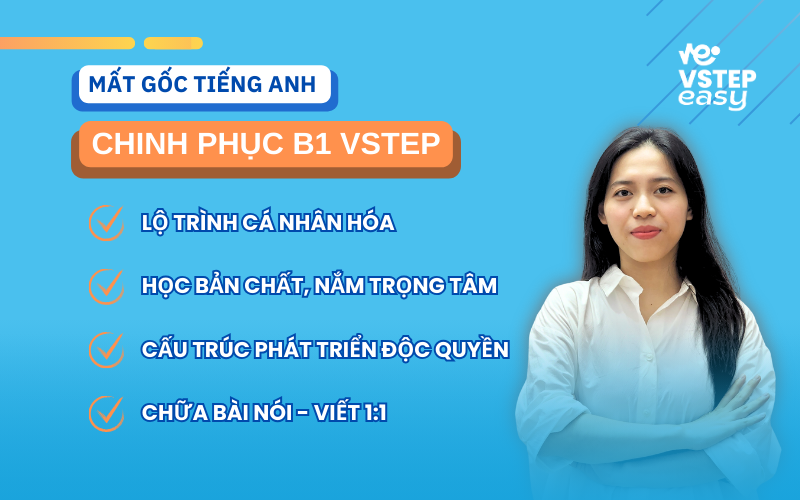 Khóa Chinh phục B1 tại VSTEP EASY