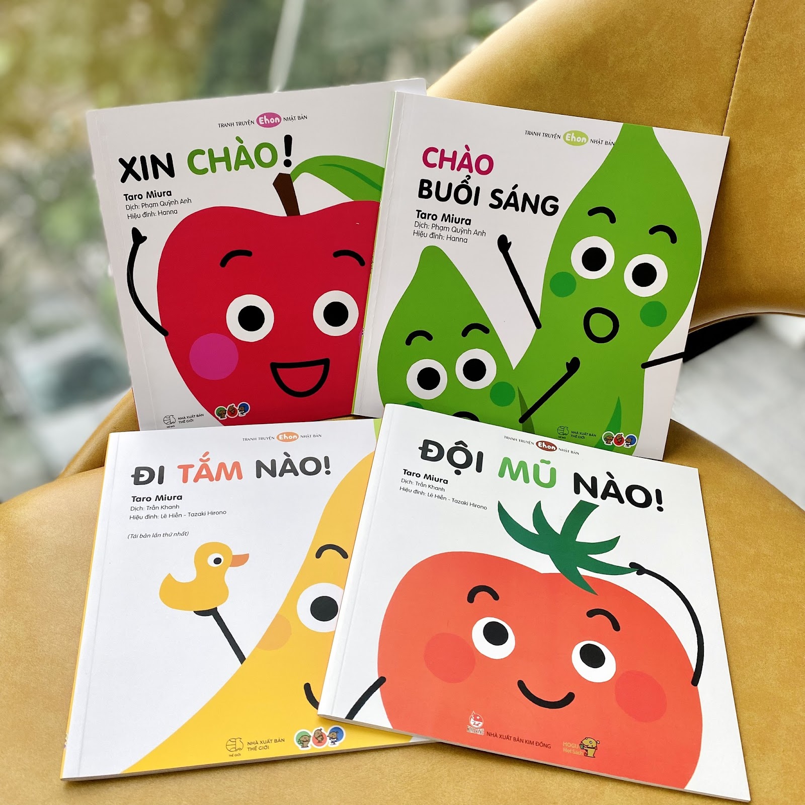 Bộ sách Ehon “Kỹ năng hàng ngày” cho bé 1 tuổi