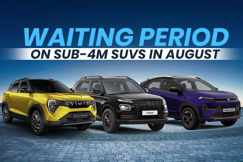 Waiting period on sub-4m SUVs