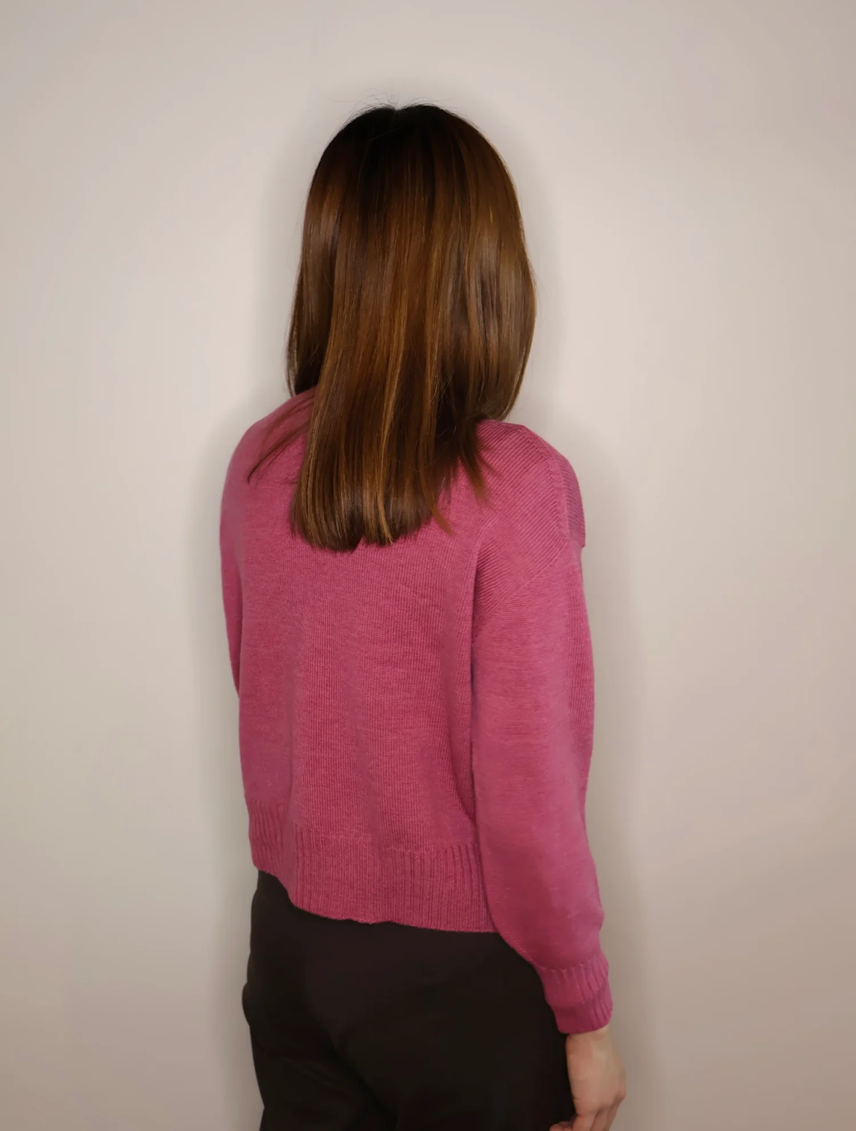 Uimi Matilda Crew Neck Jumper Rasberry