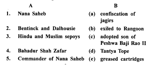 ICSE Solutions for Class 8 History and Civics - The Great Uprising of 1857 4