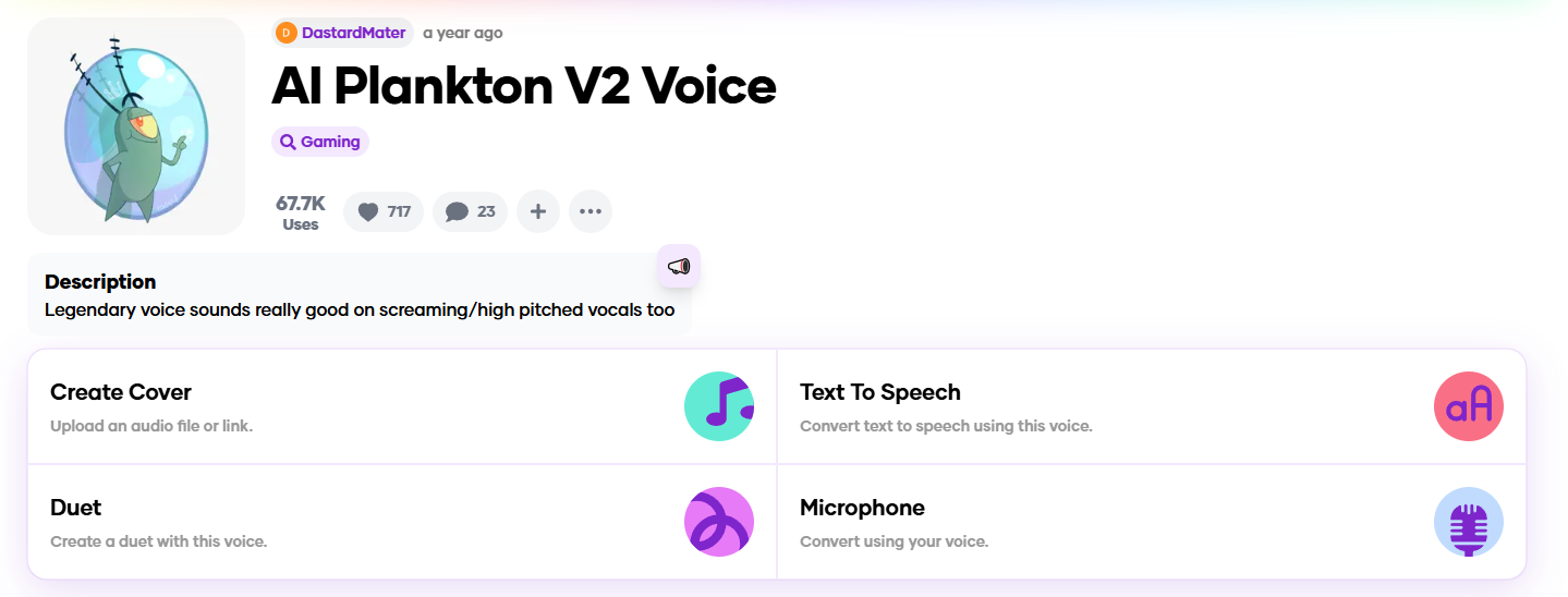 Jammable - Plankton AI Voice Generator Work on Credit Plans