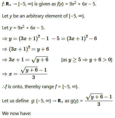 NCERT Solutions for Class 12 Maths Relations and Functions 