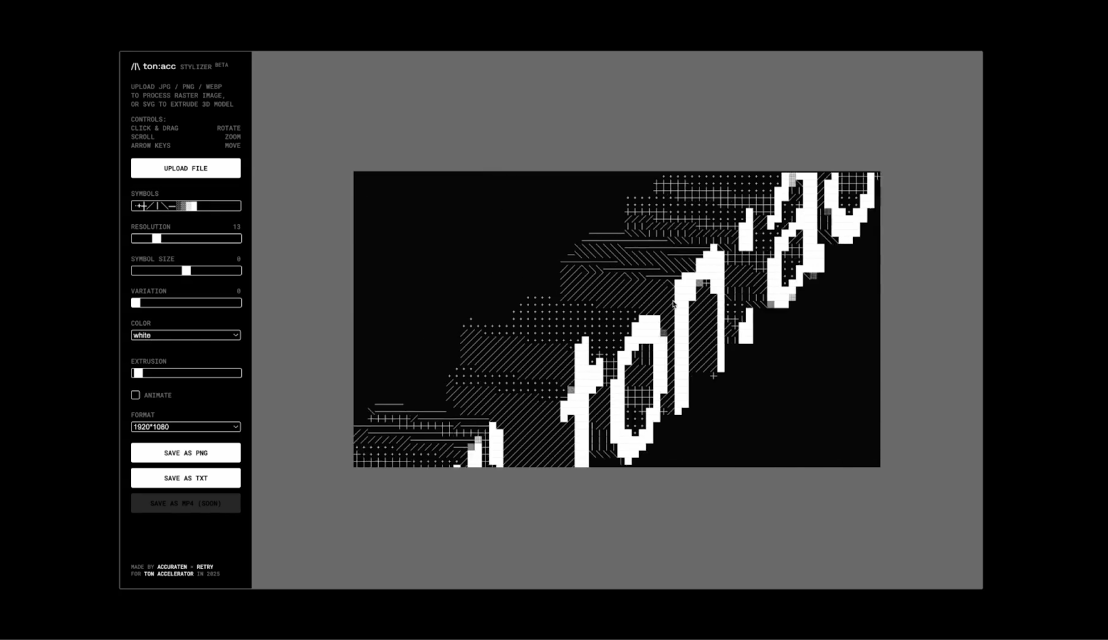 Image from the A Look at ton:acc's Distinctive Branding and Visual Identity article on Abduzeedo